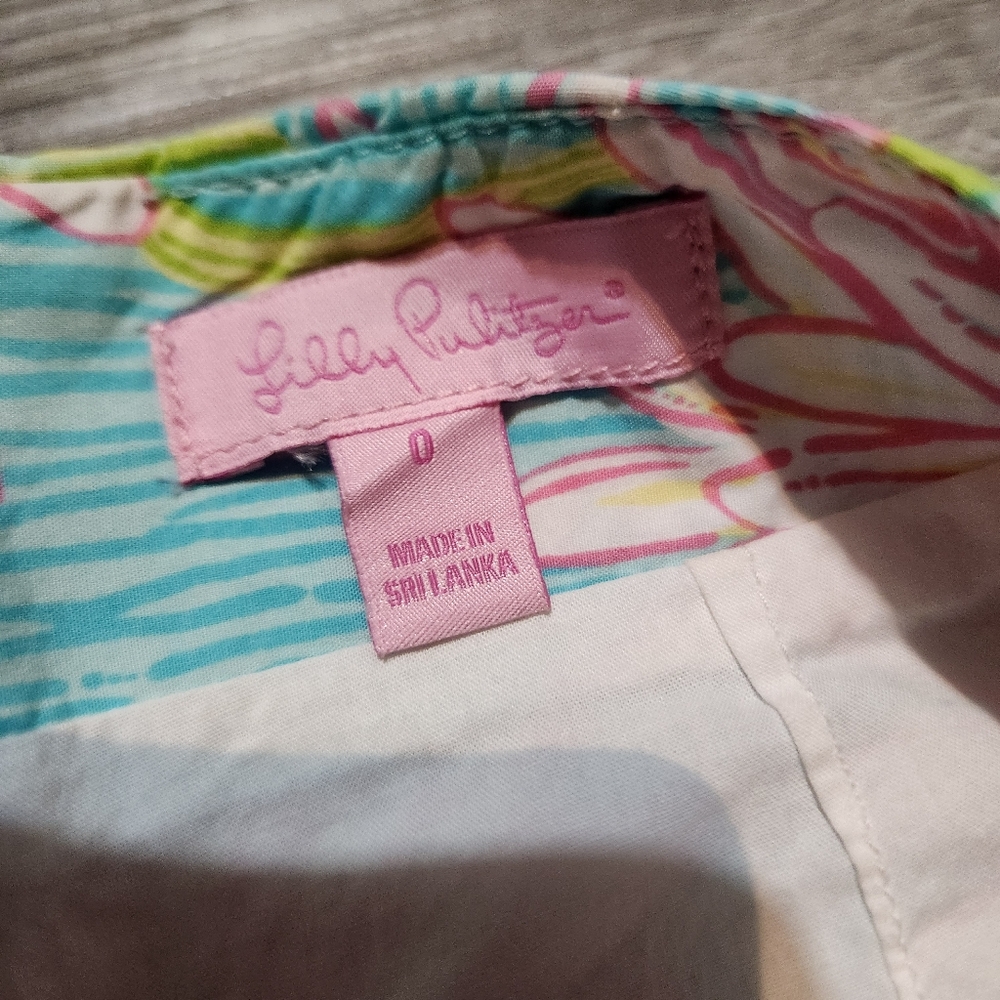 💘 Lilly Pulitzer Floral Skort - Picture 2 of 4